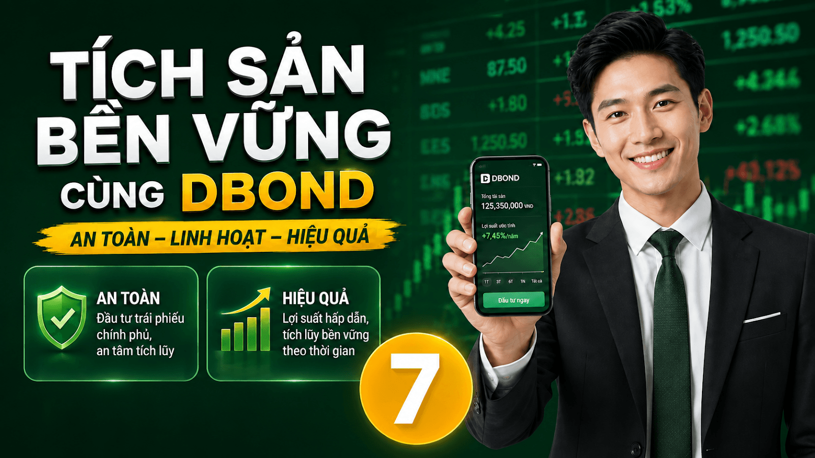 Tích sản bền vững bằng Dbond